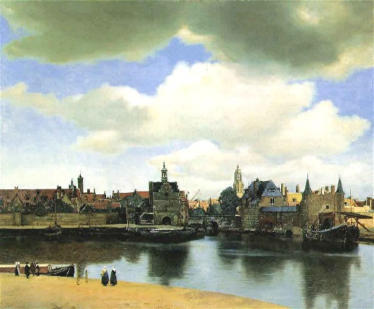 peinture, vermeer, vue de delft d0cfc21fccecc99231de0102b272e32e.jpg